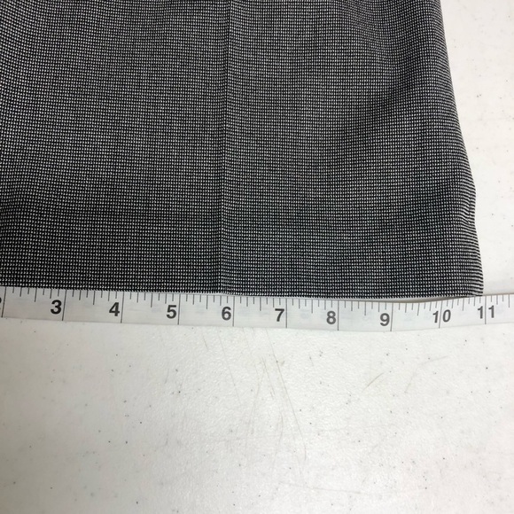 Express NWT Editor Flare Leg Trouser Dress Pants Womens Size 6 Black Low Rise - Picture 7 of 7